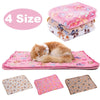 9 Colors Cute Paw Print Dog Towel Pet Dog Cat Sleep Warm Towl Puppy Kitten Fleece Soft Dog Blanket Bathrobe Beds Mat for Animals