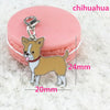 New Painted Pet Pendant  High Quality Pet Pendant Pet Keychain Pet Decorations  Variety Suitable For All Kinds Of Dogs